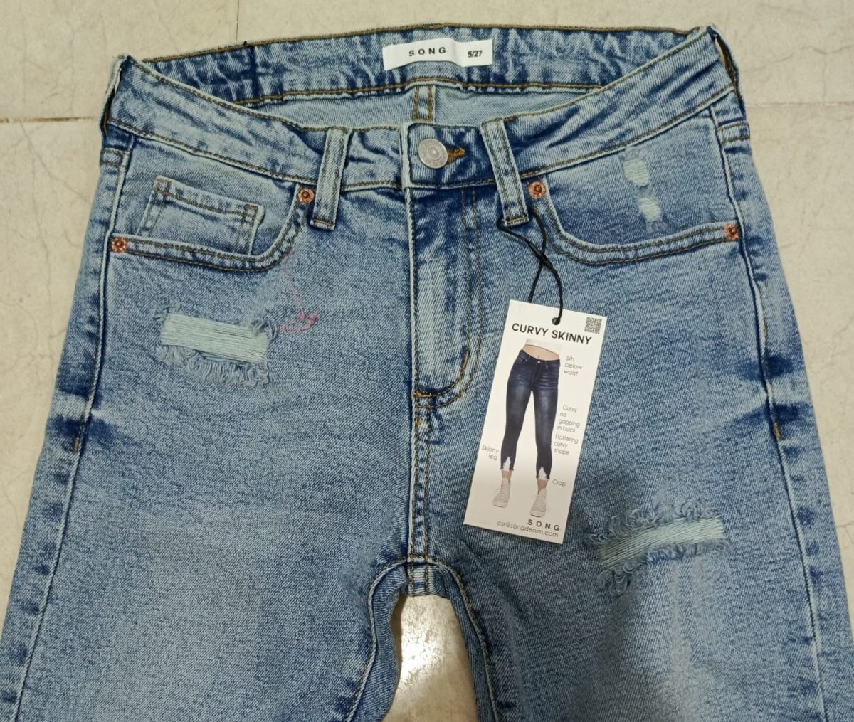 Ladies Denim Pants | Wholesale Bulk | S.O.N.G - Image 8