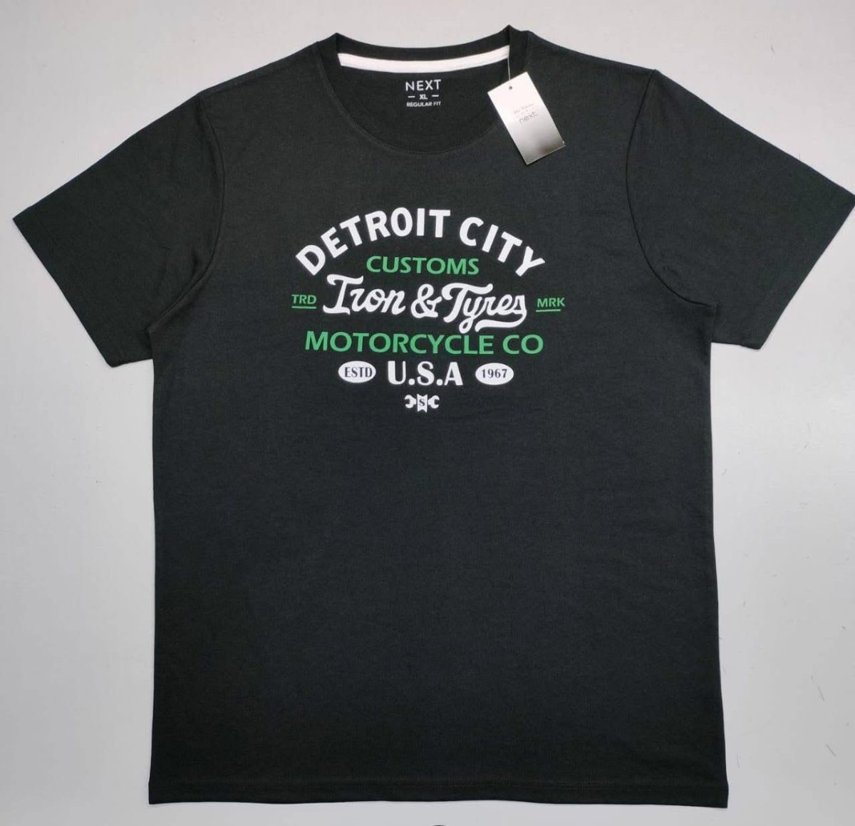 Men's Short Sleeve R/V Neck T-Shirt | Wholesale Bulk Lot – T J Max - Image 11
