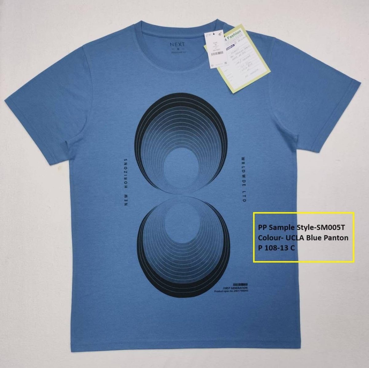 Men's Short Sleeve R/V Neck T-Shirt | Wholesale Bulk Lot – T J Max - Image 16