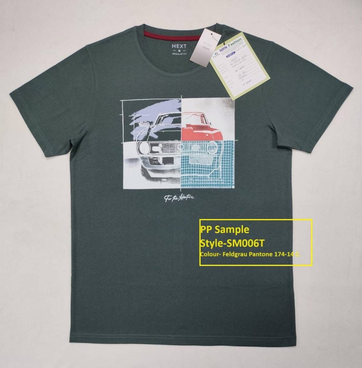 Men's Short Sleeve R/V Neck T-Shirt | Wholesale Bulk Lot – T J Max - Image 6