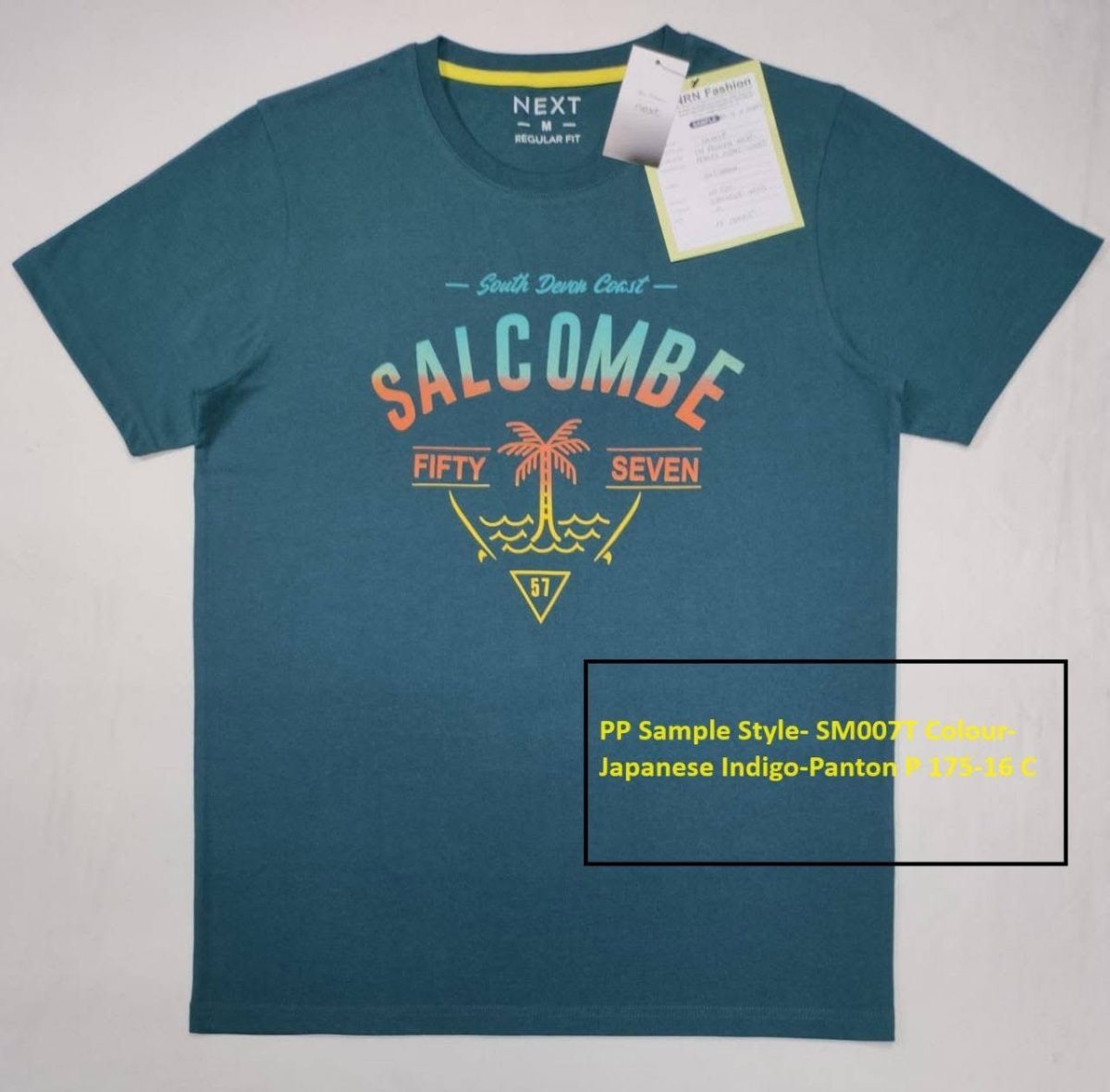 Men's Short Sleeve R/V Neck T-Shirt | Wholesale Bulk Lot – T J Max - Image 5