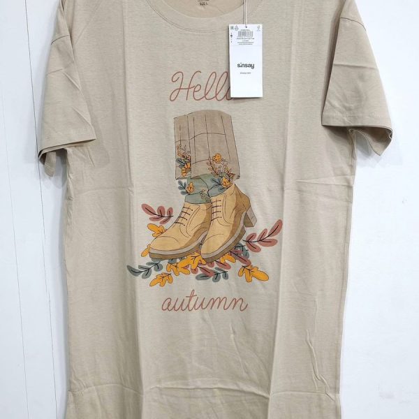 Ladies Printed Long T-Shirts | Wholesale Bulk