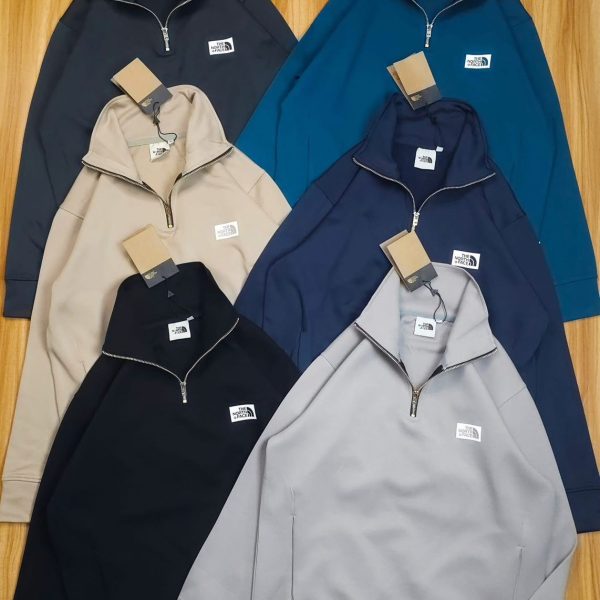 Men’s Premium Half Zipper Sweatshirt | North Face | Wholesale Only